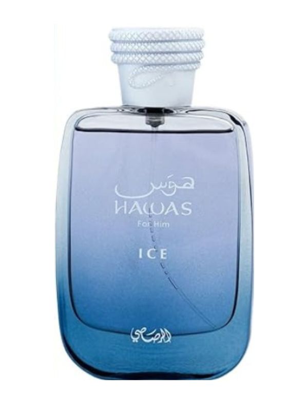 Hawas Ice fragrance bottle